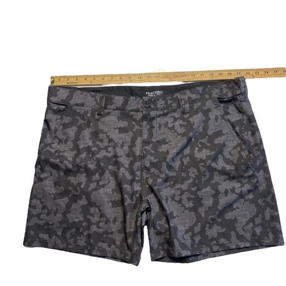 Huk Men’s Pursuit Shorts Camo Lake River Fishing Outdoors Sz XXL - Picture 8 of 14